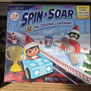 The Elf on the Shelf Spin & Soar Christmas 12-Day Advent Calendar NewNever Open